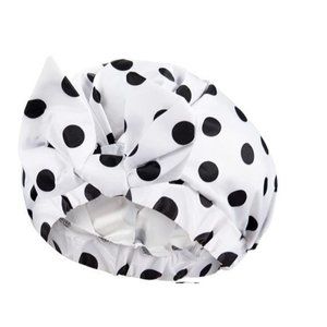 Shower Cap - 3 Pack Reusable Shower Cap for Women Elastic Shower Hats Washable